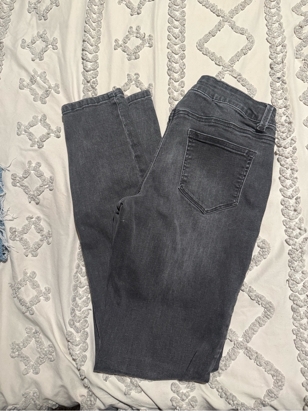 4/$16 Maurice’s Women's High-Rise Skinny Jeans — Charcoal Gray